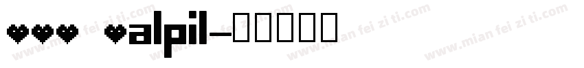 PRK Galpil字体转换